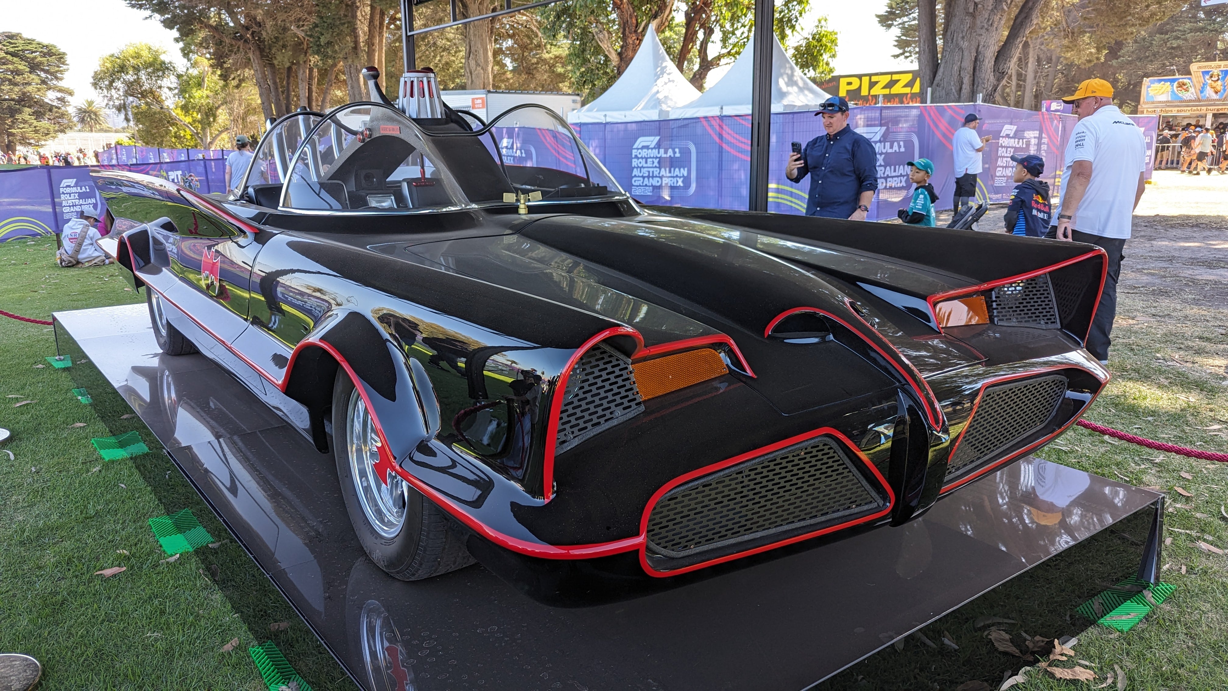 Holy smokes it's the Batmobile!